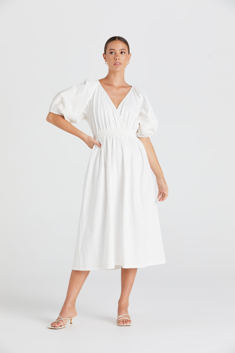 Aislynn Dress (White) – JCMA The Label